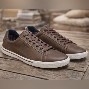 Ben Sherman Brown Men's Sneakers - Size 11